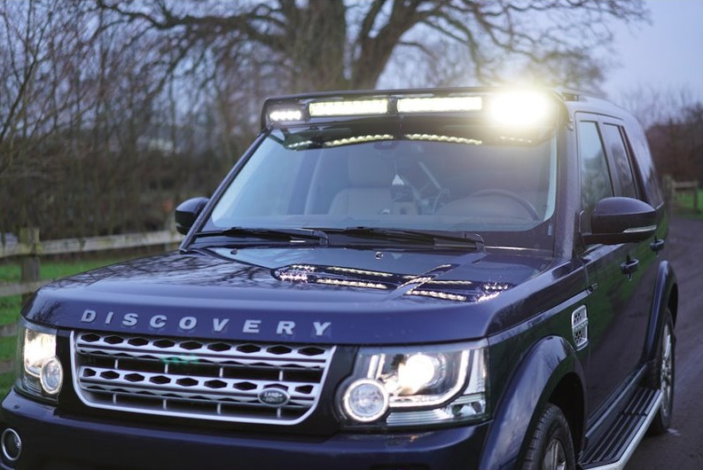 Land Rover Lazer lighting
