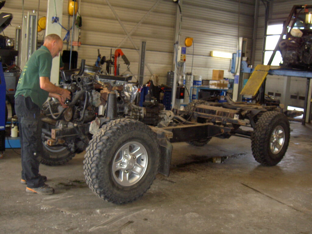 restauratie landrovers